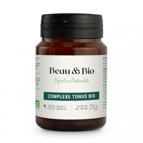 Complexe Tonus Bio 60 gélules Beau et Bio