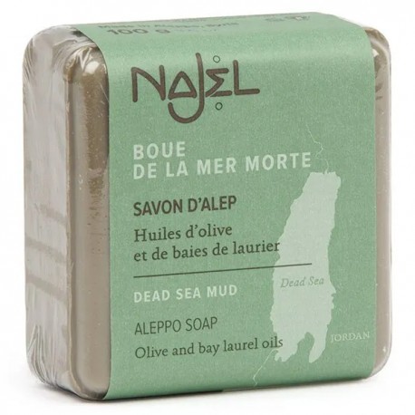 Savon d'alep à la boue de la Mer Morte - 100 gr